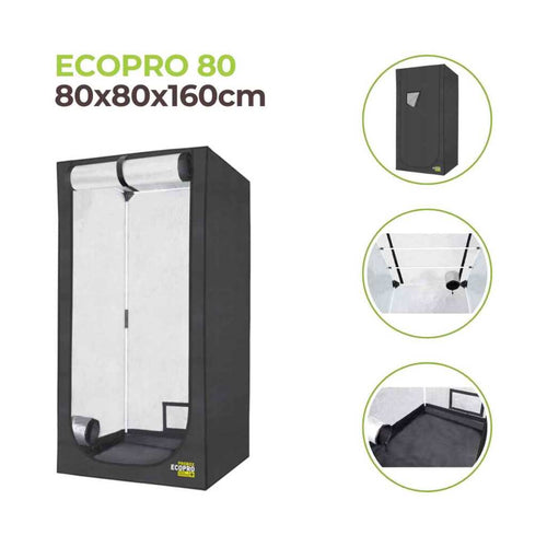 Growbox 80x80x160cm | PROBOX ECOPRO 80 | Garden Highpro