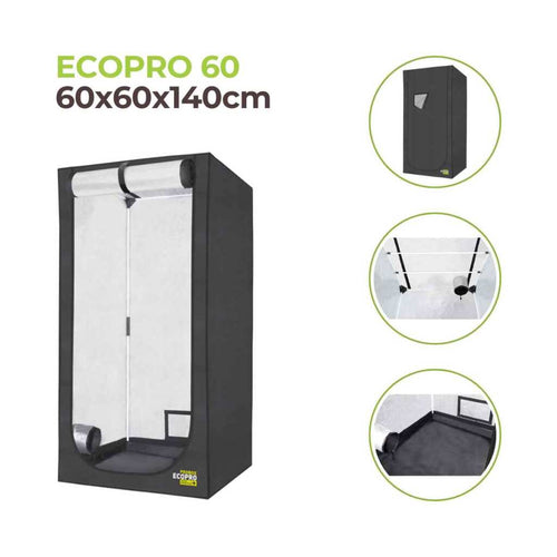 Growbox 60x60x140 cm | PROBOX ECOPRO 60 | Garden Highpro
